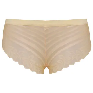 شورت زنانه ماییلدا مدل گیپور گلدار کد 5232 رنگ کرم