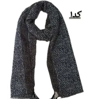 شال طرح پلنگی پلیسه ای کد 611