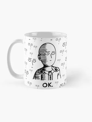 ماگ One punch man | ماگ وان پانچ من طرح ok