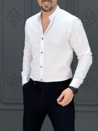 پیراهن 031419 AKOMOD سفید