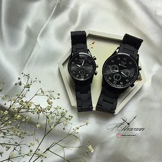 ساعت امپریو آرمانی مشکی