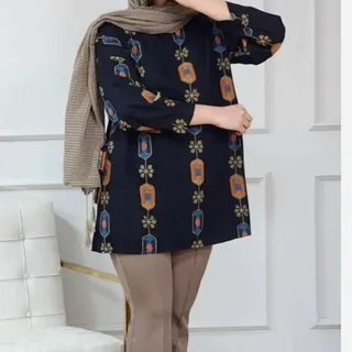 تونیک کرسپو خامه دوزی آستین بندی