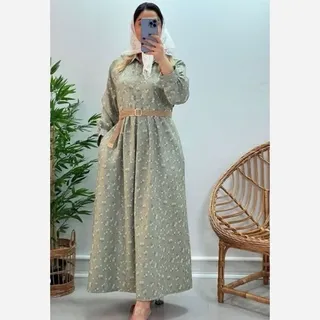پیراهن زنانه پیراهن طرح دار ساحلی زنانه 