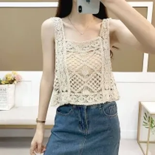 تاپ قلاب بافی زنانه کد 418073