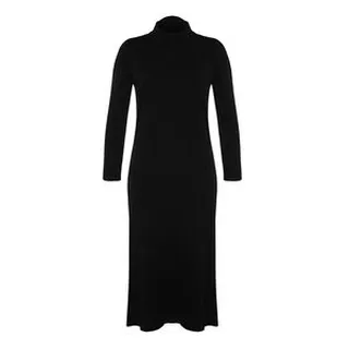 پیراهن بافتنی یقه ایستاده زنانه مدل 20239208 طرح ترندیول