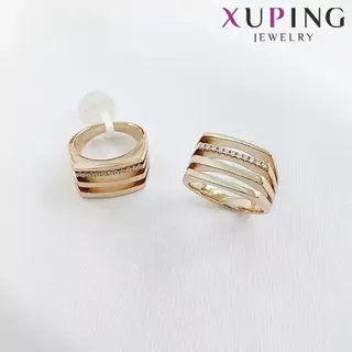 انگشتر ژوپینگ زنانه 4 ردیفی نگیندار