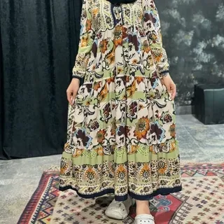 پیراهن ماکسی پیچک