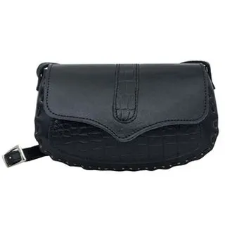 کیف دوشی زنانه مدل درپروانه چرم طبیعی کد 320