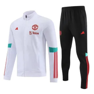 گرمکن شلوار منجستر یونایتد Manchester United Tracksuit 2023-24 White Black