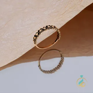 انگشتر طلای جلوا قلب
