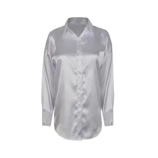 شومیز آستین بلند زنانه مدل ساتن