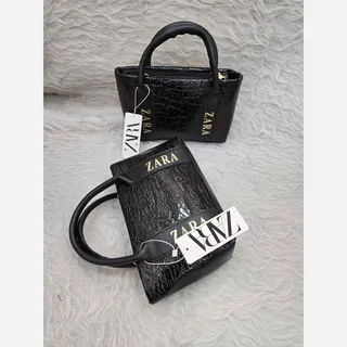 کیف زنانه ودخترانه ورنی مدل زارا  یک
