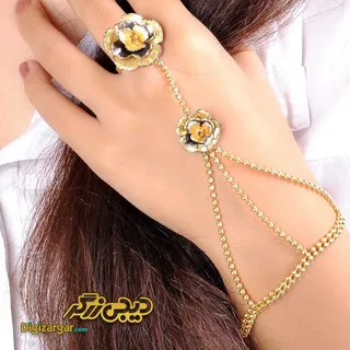 تمیمه طلا گل