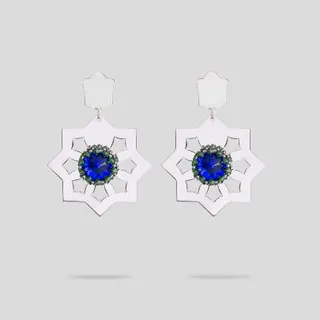 گوشواره بزم 1 آبی