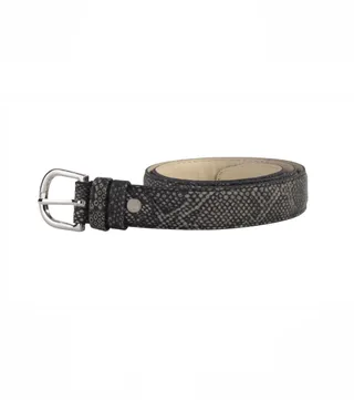 کمربند چرمی رسمی زنانه Dani L Snake Skin Belt