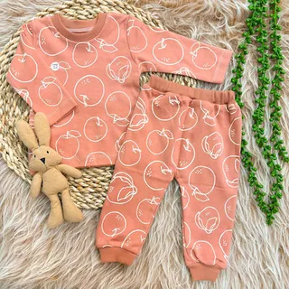 آستین بلند و شلوار سیب کد ۶۰۴۳