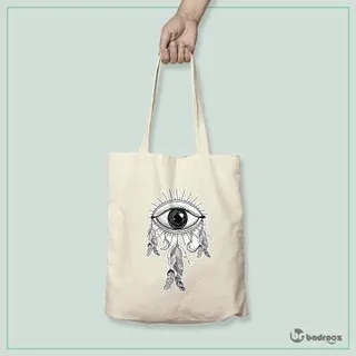 کیف خرید کتان Eye 03