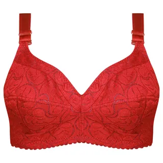 سوتین زنانه ماییلدا مدل بدون فنر کد 5053 رنگ قرمز