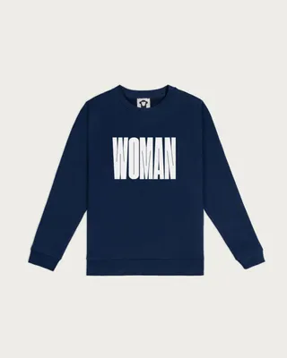 MEN WHITE WOMAN COTTON SWEATER