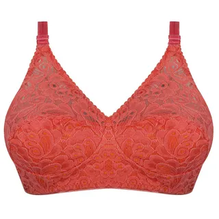 سوتین زنانه پرجامدا مدل 125013828 دانتل رنگ گلبهی