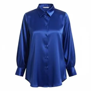 شومیز آستین بلند یقه دکمه دار زنانه مدل 1005