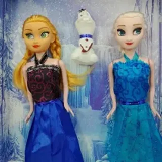 عروسک السا و آنا و اولاف جعبه دار  ناب سل (عروسک های فروزن)