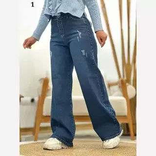 شلوار بگ جنس جین ضخیم اصل