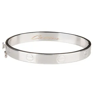 دستبند النگویی طلا 18 عیار زنانه دوست خوب مدل کارت...