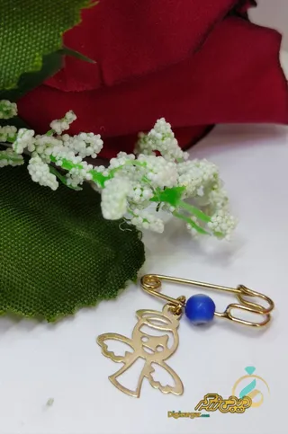 سنجاق طلا فرشته کوچک