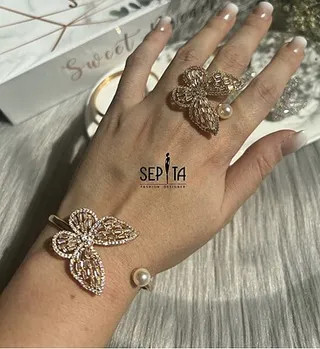 نیم ست پروانه