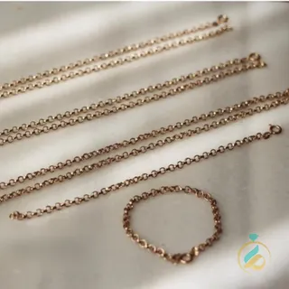زنجیر و دستبند طلا رولو