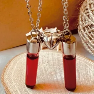 گردنبند کاپلی خون زنانه و مردانه