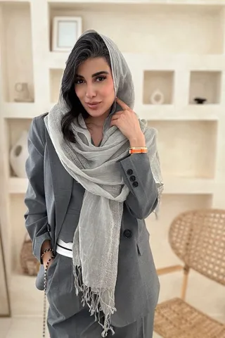 شال لینن سافاری کد 577