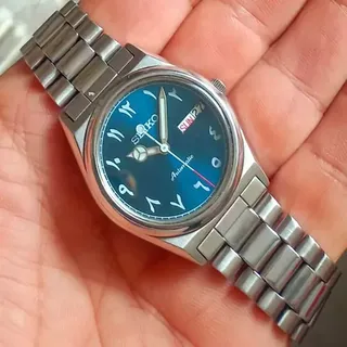 ساعت مچی مردانه اورجینال اتومات دو تقویم اعداد فارسی سیکو5 Seiko 