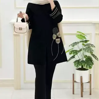 مانتو کتی مجلسی مدل قاصدک