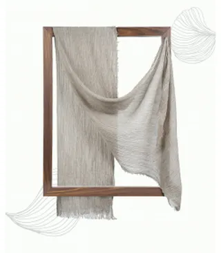 شال نخی سنگشور زنانه نوولاشال Novella shawl کد 55213