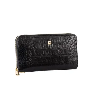 کیف پول زنانه مدل F140 مشکی گاندو