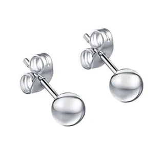 گوشواره نقره میخیزنانه اقلیمه مدل EN1549