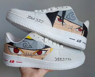 کفش اسپرت   NARUTO کاستوم کتونی انیمه ناروتو ایرفورس نایک nike air force