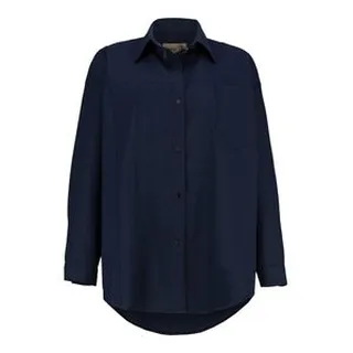 مانتو زنانه السانا مدل رمیصا کد 221804 رنگ آبی تیره