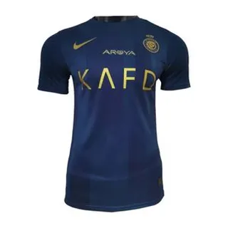 تی شرت آستین کوتاه ورزشی مردانه مدل النصر عربستان Away 2024