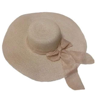 کلاه آفتابگیر زنانه مدل حصیری کد PIN
