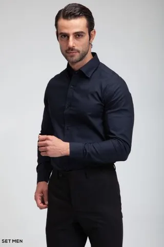 پیراهن مردانه ساده کلاسیک