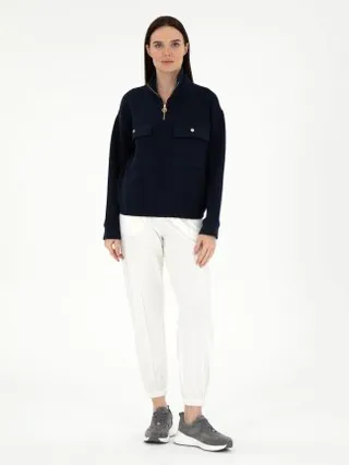 شلوار راحتی زنانه بژ پیرکاردین