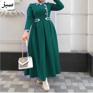 پیراهن بلند رویا جنس مازراتی