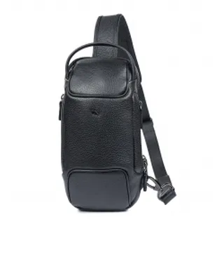 کیف دوشی چرم طبیعی چرم مشهد Mashad Leather مدل X0513