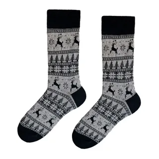 جوراب زنانه ال سون مدل گوزن کد PH934.3