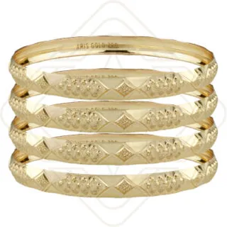 النگو زنانه آریس گلد Aris Gold ست 4 تایی TB-83