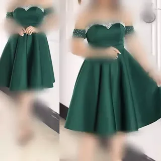 لباس مجلسی زنانه لباس مجلسی کوتاه عروسکی پیراهن مجلسی کوتاه 