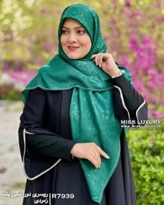 روسری مجلسی نخی پتینه R7939
